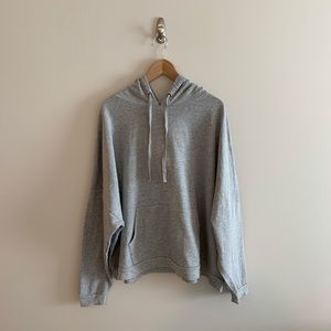 ASOS Cropped Gray Hoodie